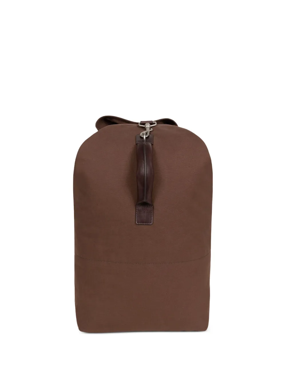 DRIES VAN NOTEN leather-trim backpack | Brown | Image 1