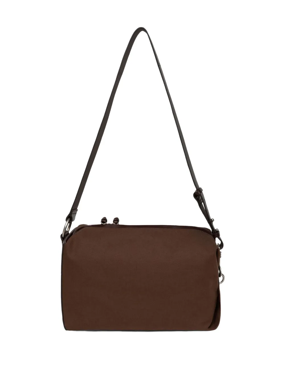 Dries Van Noten Leather-strap Shoulder Bag In Brown