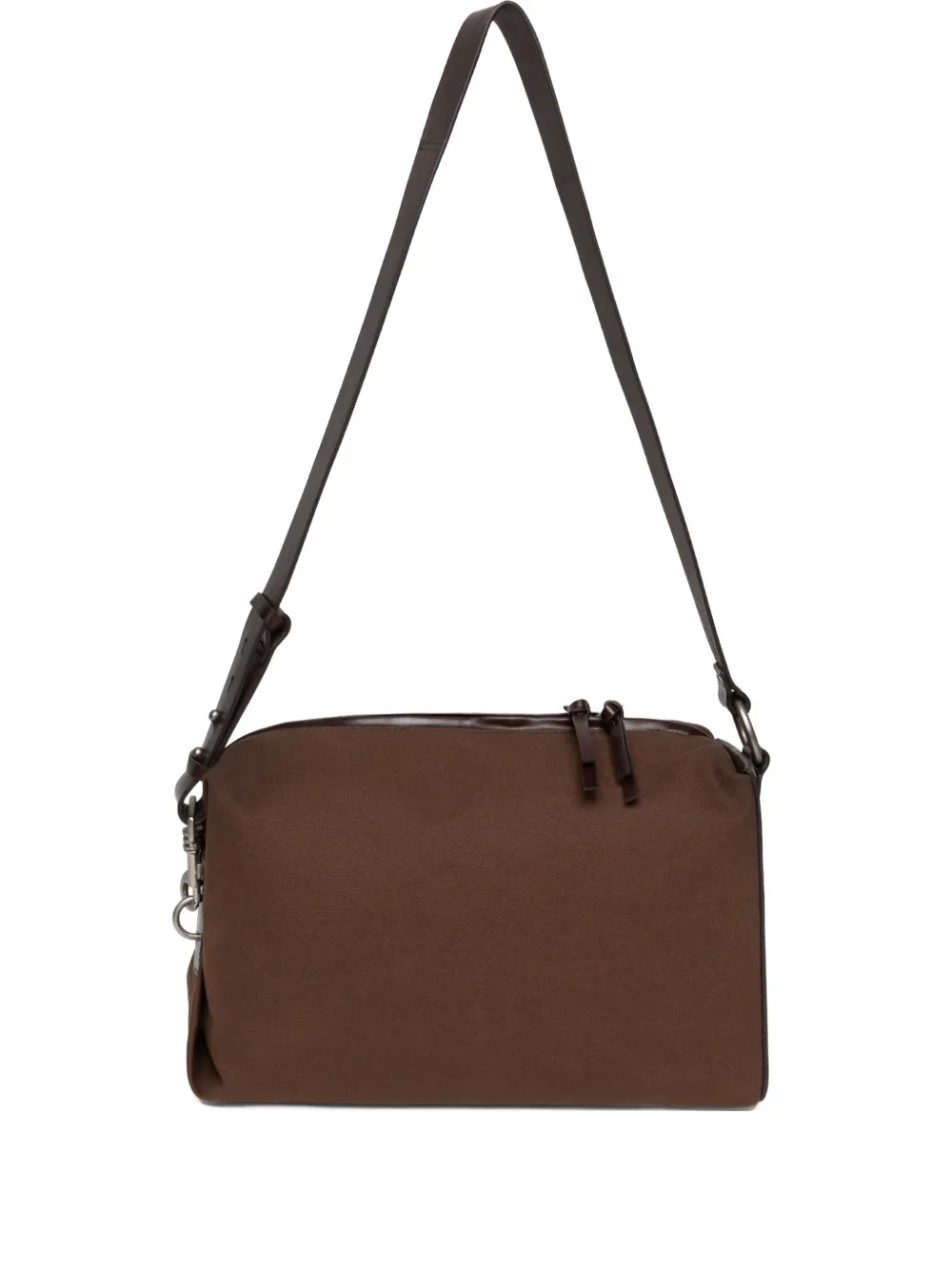 Dries Van Noten Leather-strap Shoulder Bag In Brown
