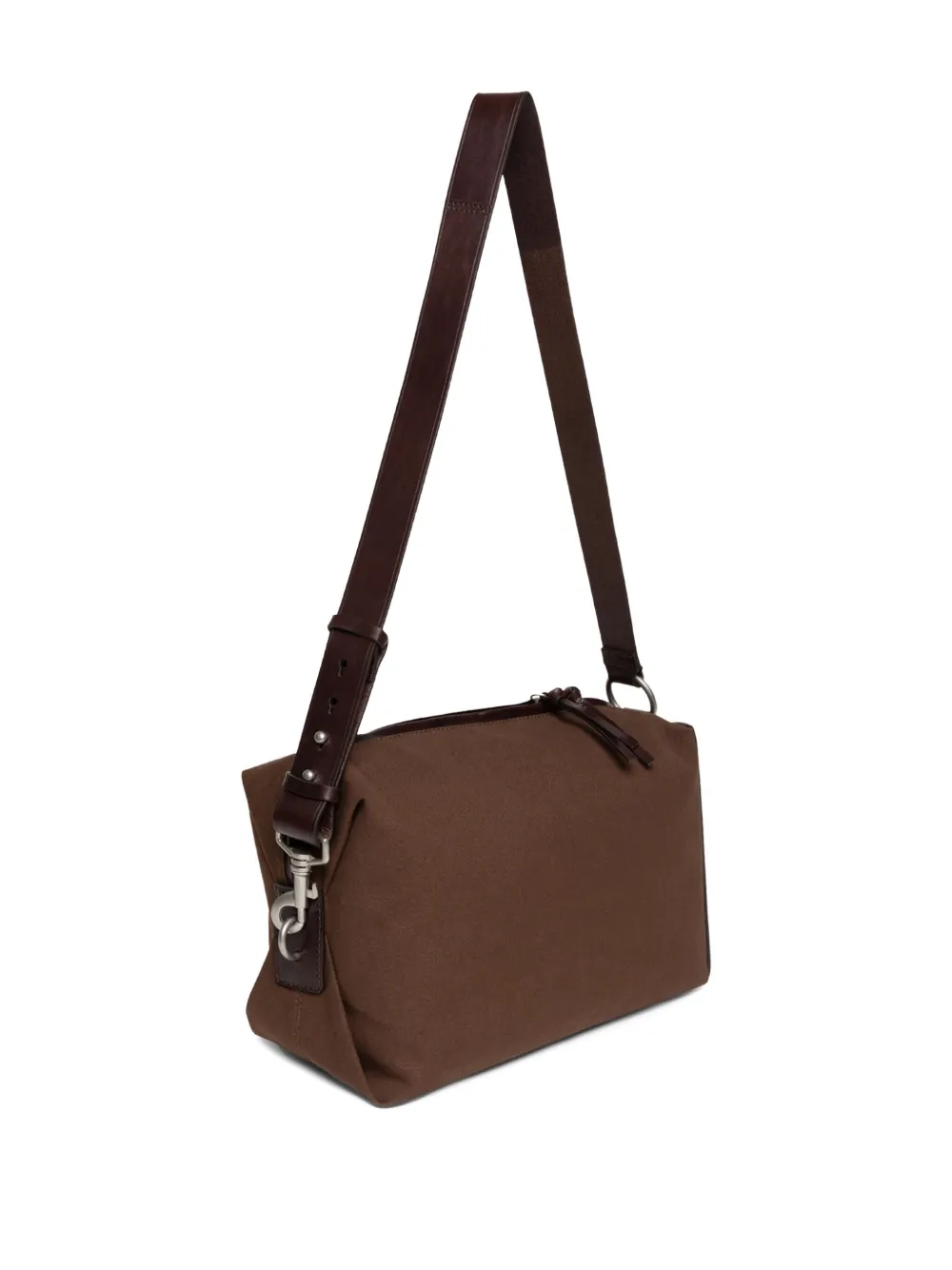 Dries Van Noten Leather-strap Shoulder Bag In Brown