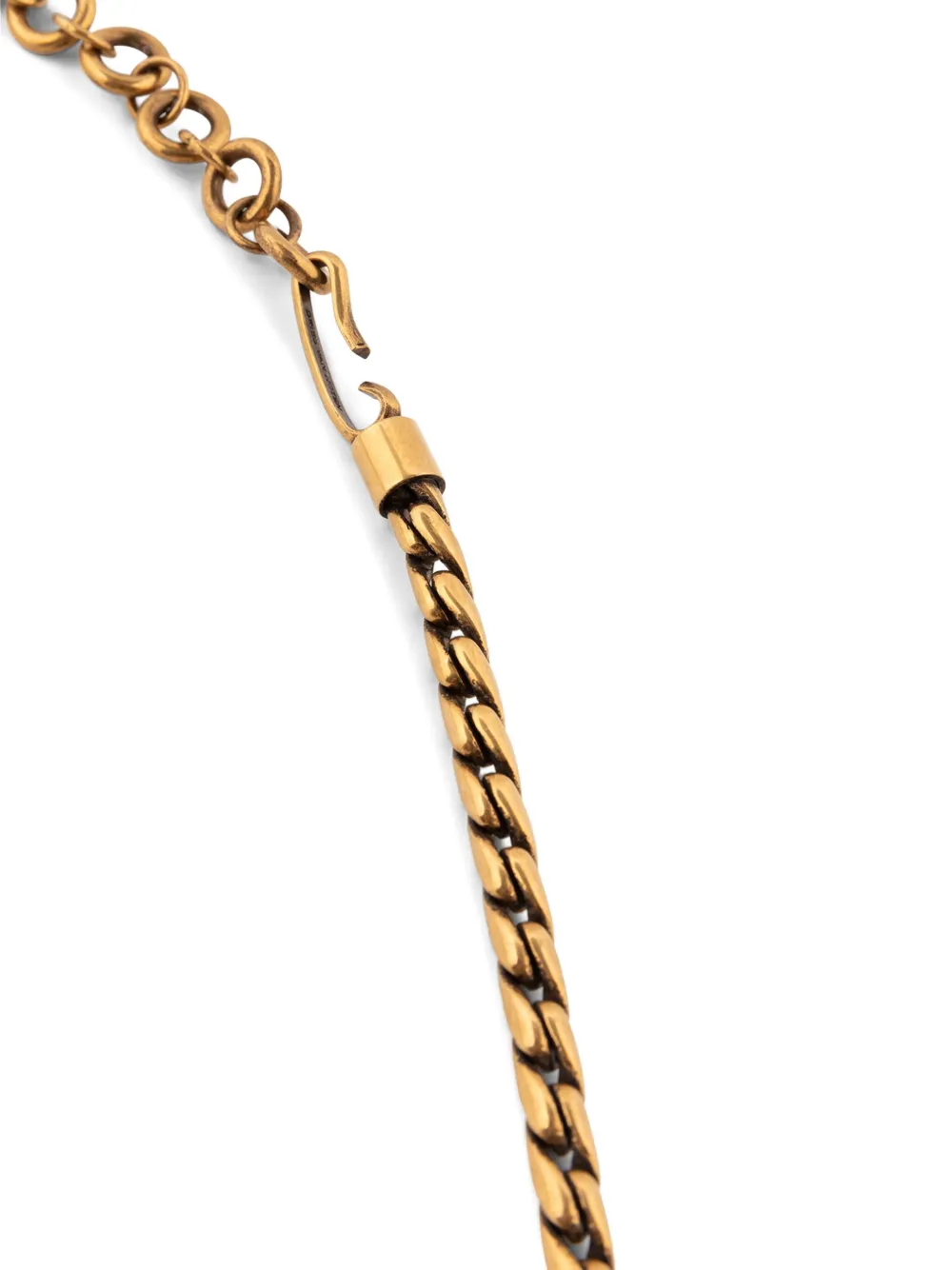 Dries Van Noten Rope-chain Necklace In Gold