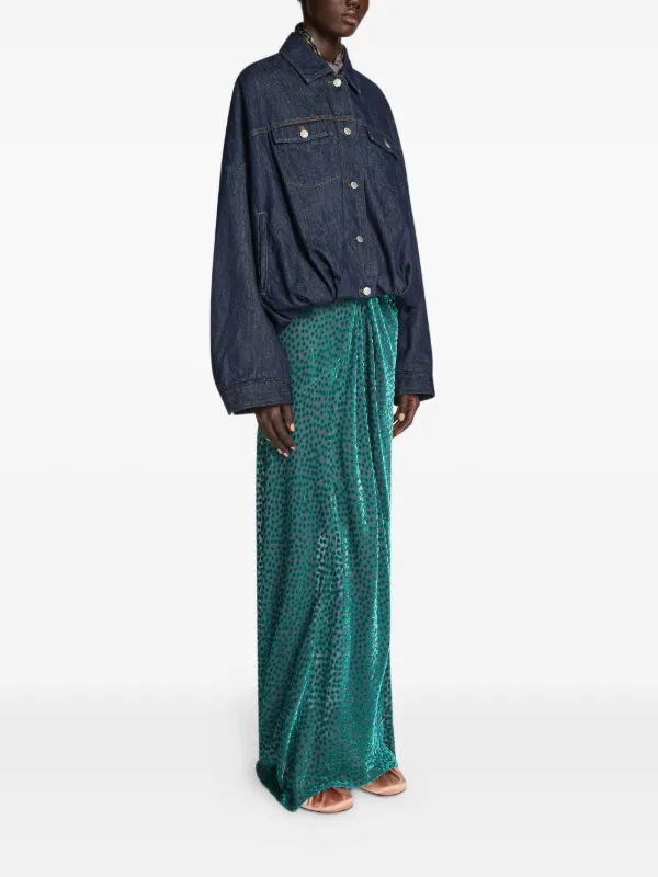 DRIES VAN NOTEN デニムジャケット | ブルー | FARFETCH JP