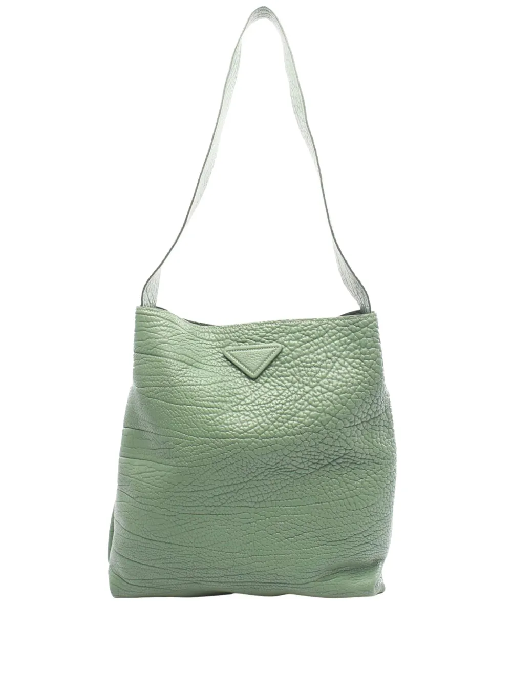Prada Pre-Owned 2013-2025 Full Grain Leather tote bag | Green | Image 1