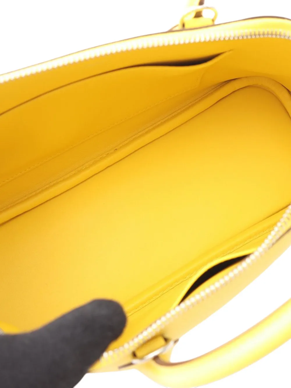 Pre-owned Hermes 2023 Epsom 1923 Bolide 25 Satchel In Yellow
