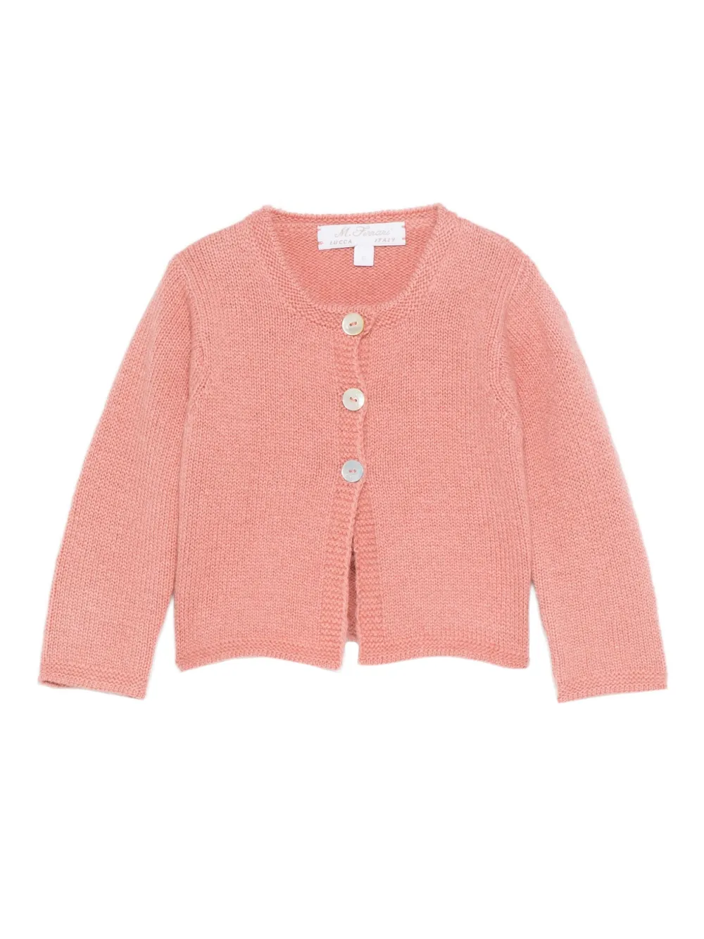 Mariella Ferrari button-front cardigan | Pink | Image 1