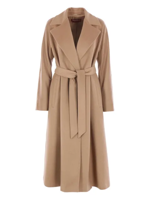 Max Mara belted cashmere coat