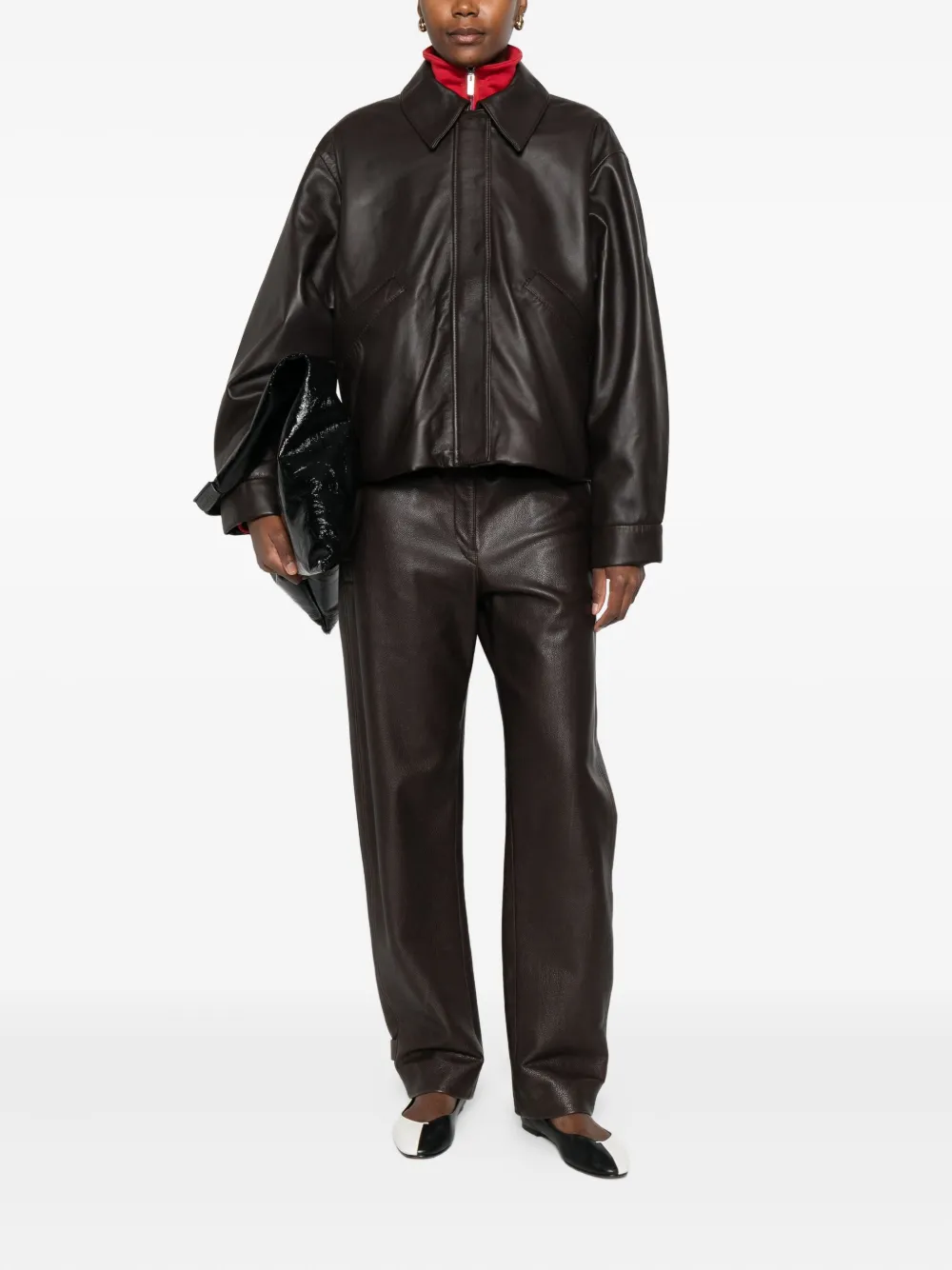 KASSL Editions side-pocket eather jacket | Leather Jackets | Image 2