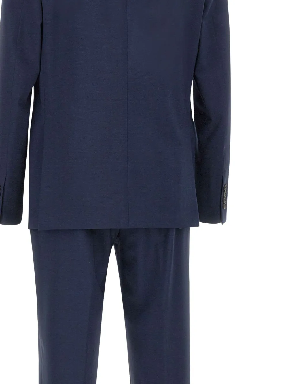 Eleventy Pak met paspelzakken en knopen Blauw