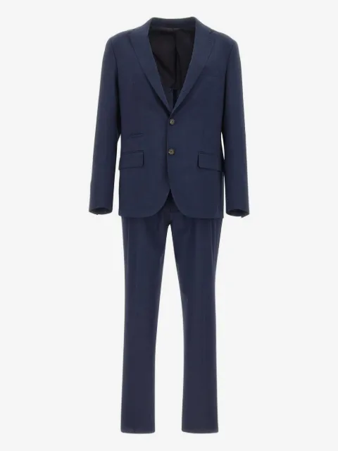 Eleventy two-button welt-pockets suit