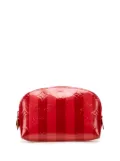 Louis Vuitton Pre-Owned 2011 Monogram Vernis Rayures Cosmetic pouch - Red