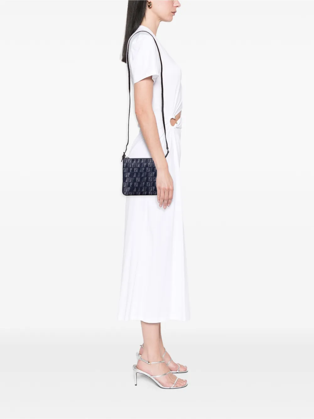 Fendi Pre-Owned 2000-2010 Zucchino Denim crossbody bag | Pre-Owned | Image 2