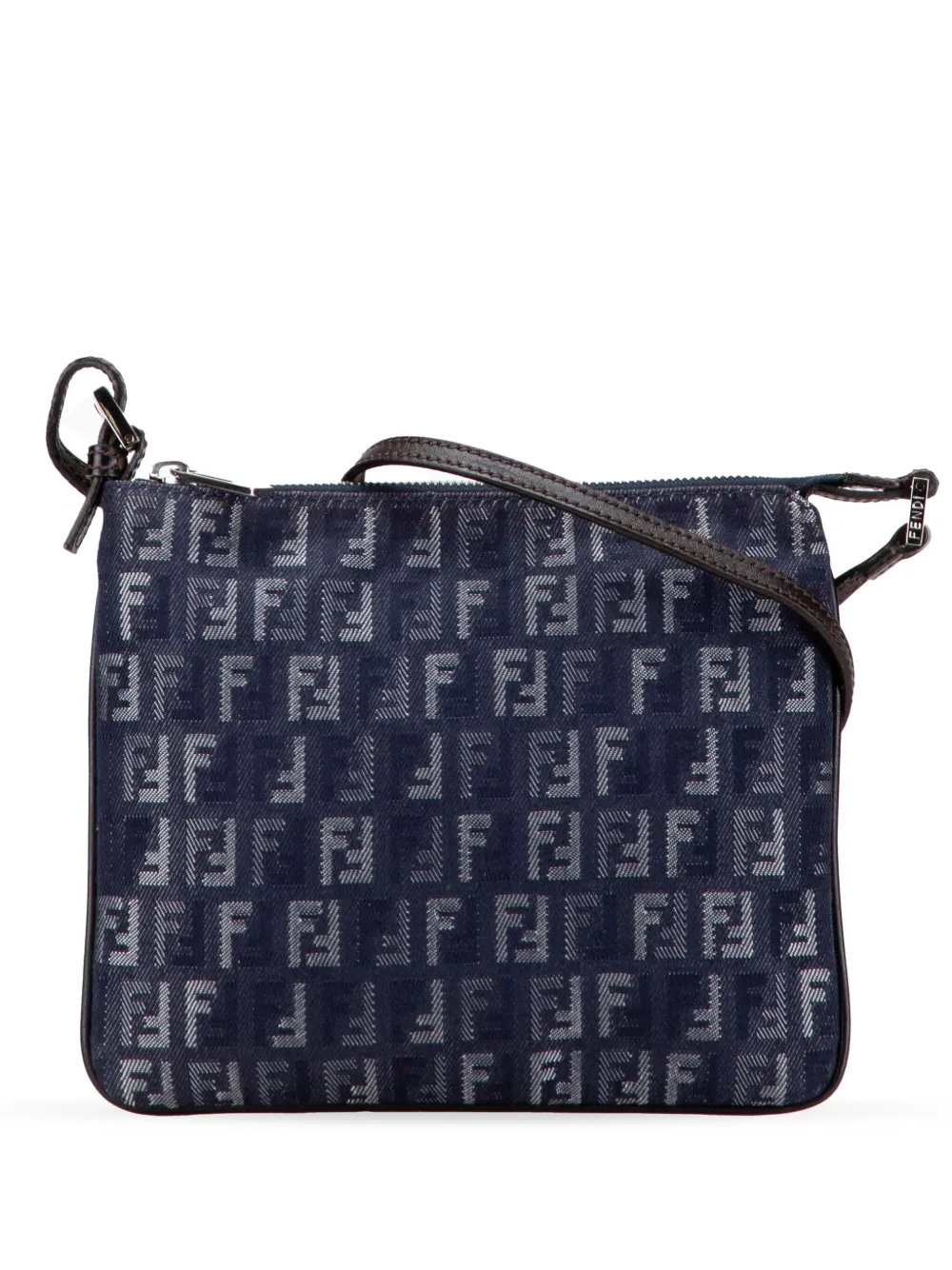 Fendi Pre-Owned 2000-2010 Zucchino Denim crossbody bag | Blue | Image 1