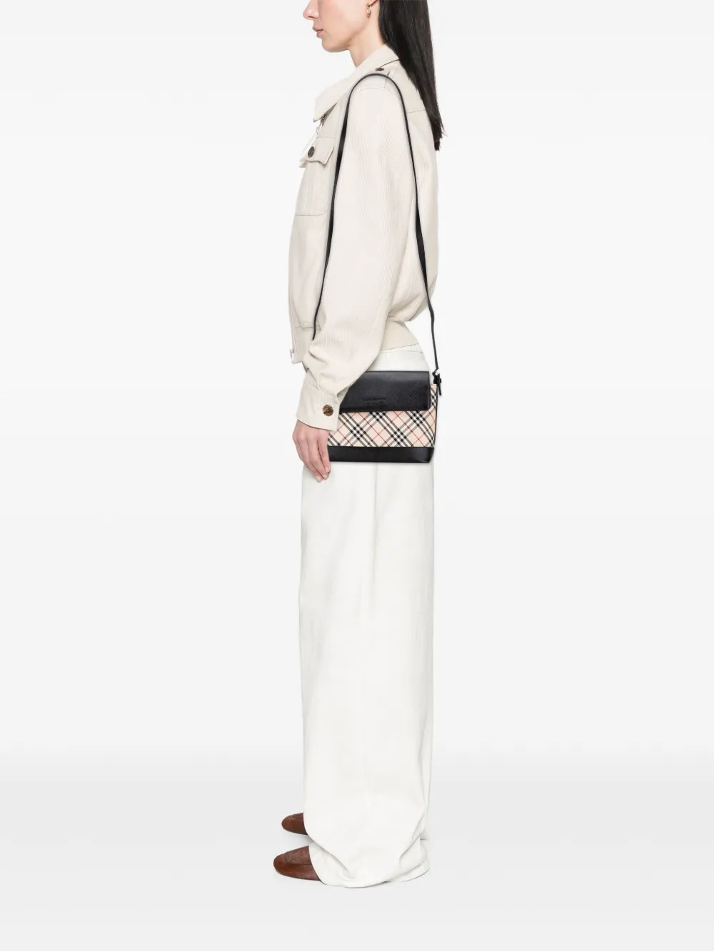 Burberry Pre-Owned 2000-2017 Nova Check Canvas crossbody bag | Pre-Owned | Image 2