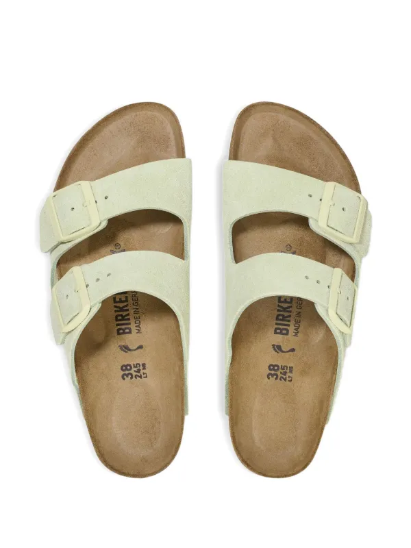 Birkenstock Sandalias Con Doble Hebilla Verde FARFETCH ES