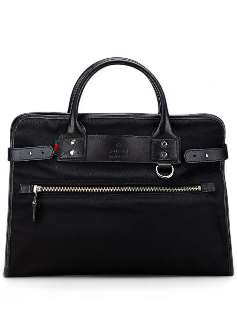 Gucci Pre-Owned 2000-2015 Nylon Web business bag | Black | Image 1