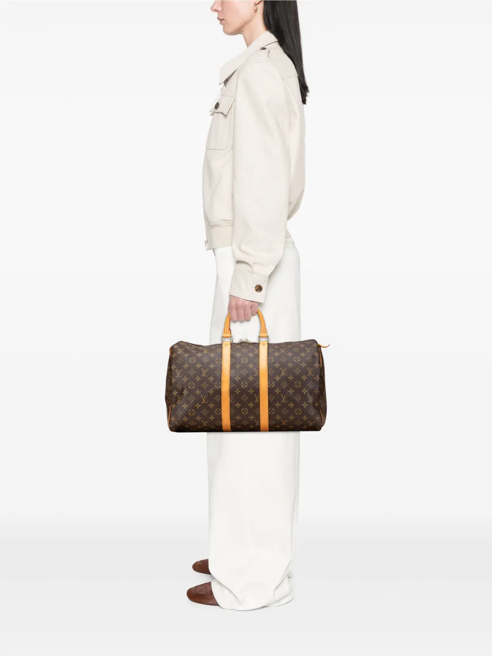 Louis Vuitton Pre-Owned 1997 Monogram Keepall 45 travel bag | Pre-Owned | Image 2