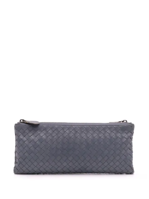 Bottega Veneta Pre-Owned 2012-2025 Nappa Intrecciato Double Zip clutch bag