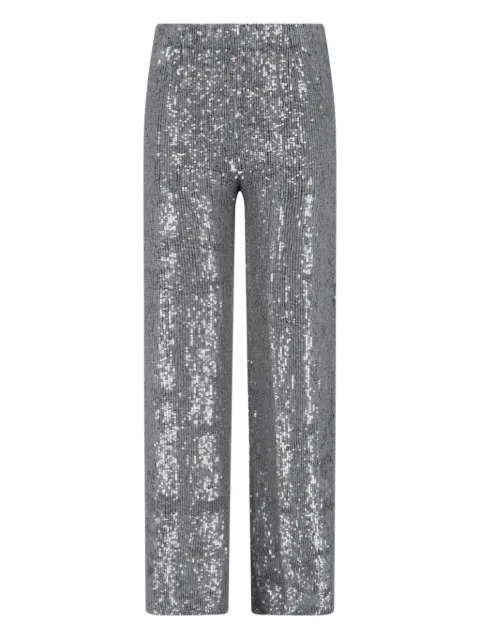 P.A.R.O.S.H. sequined straight trousers