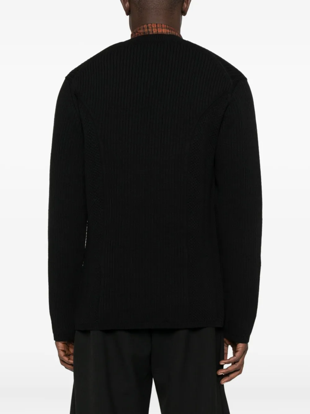 Comme Des Garçons Homme Deux Cotton Blend Sweater In Animal Print