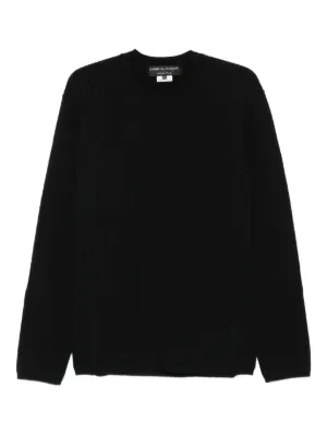 COMME des GARÇONS HOMME PLUS 綿クルーネックセーター コムデギャルソンオムプリュスCOMME des GARCONS HOMME PLUS