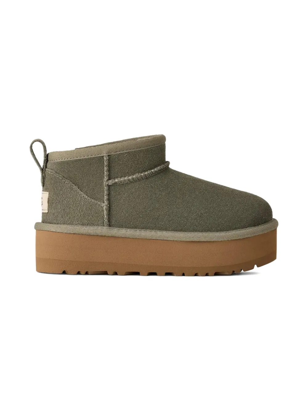 UGG Kids Classic Ultra Mini platform boots - Groen