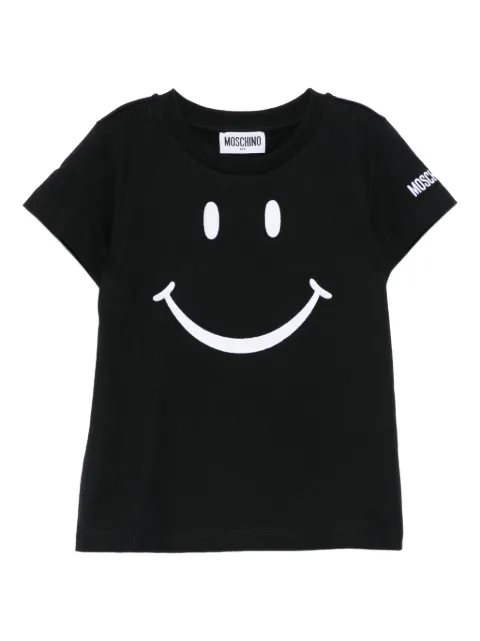 Moschino Kids smiley-face T-shirt