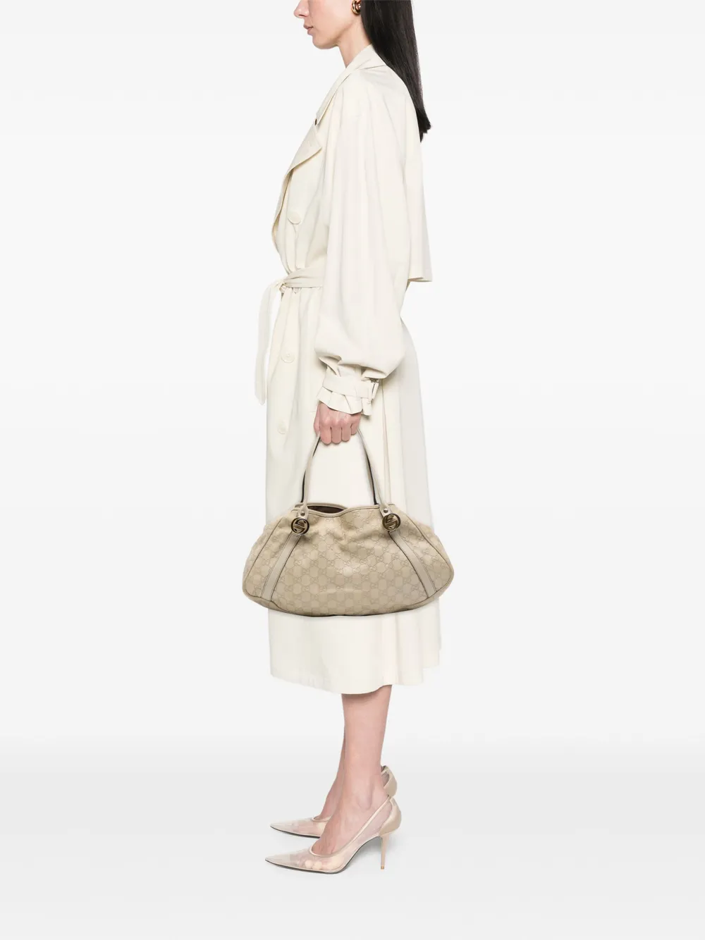 Gucci Pre-Owned 2016-2025 Guccissima Twins shoulder bag | Pre-Owned | Image 2