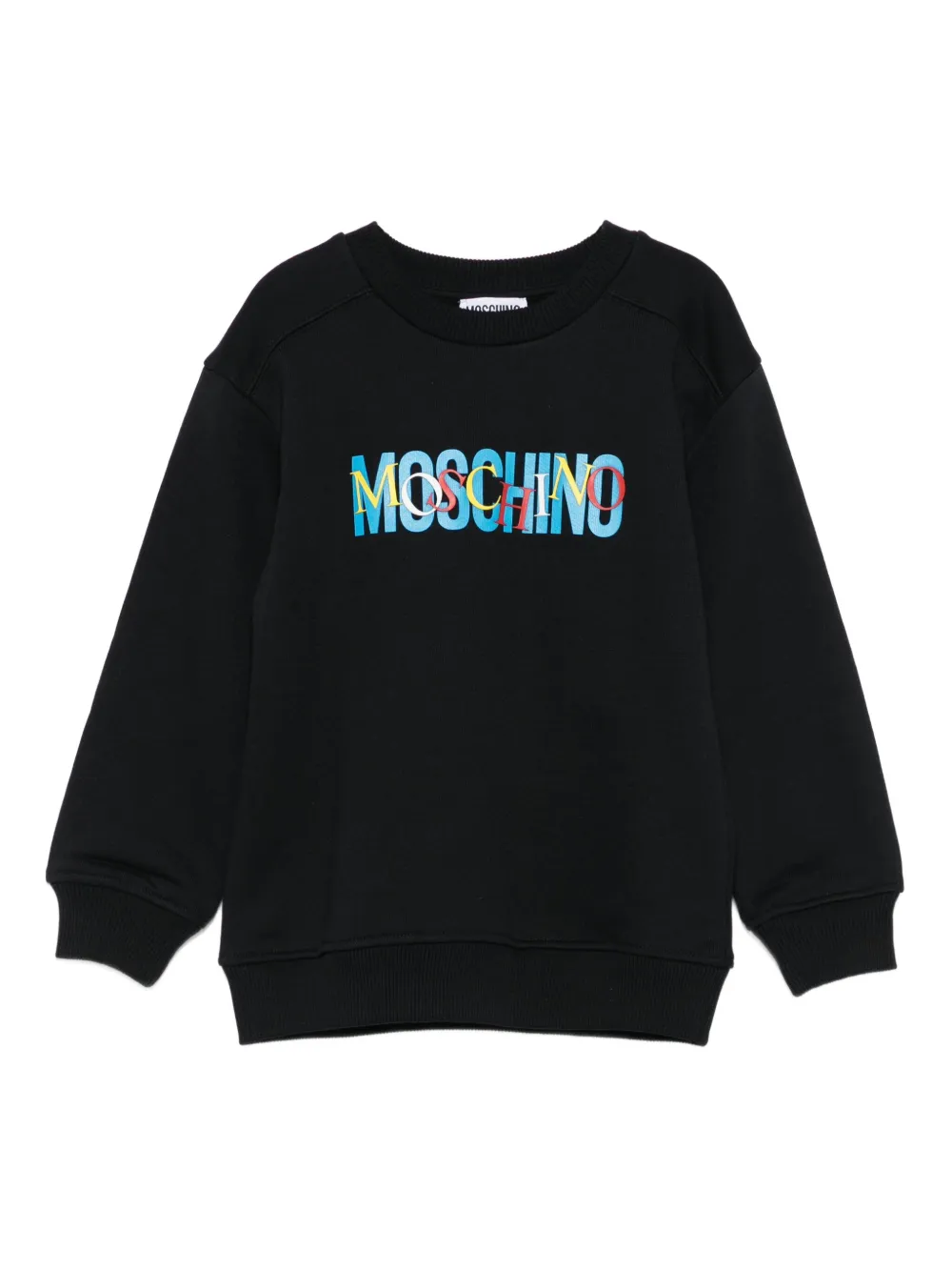 Moschino Kids logo-print sweatshirt | Black | Image 1