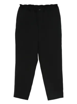 Black Comme Des Garçons サルエルパンツ | ブラック | FARFETCH JP
