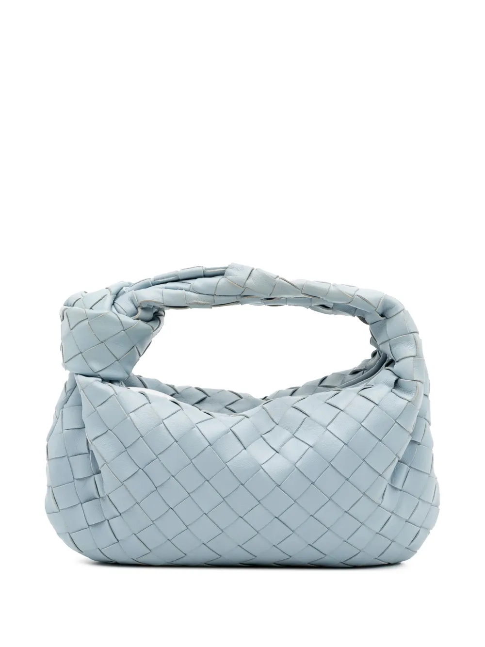 Bottega Veneta Pre-Owned 2012-2025 Mini Nappa Intrecciato Jodie hobo bag | Blue | Image 1