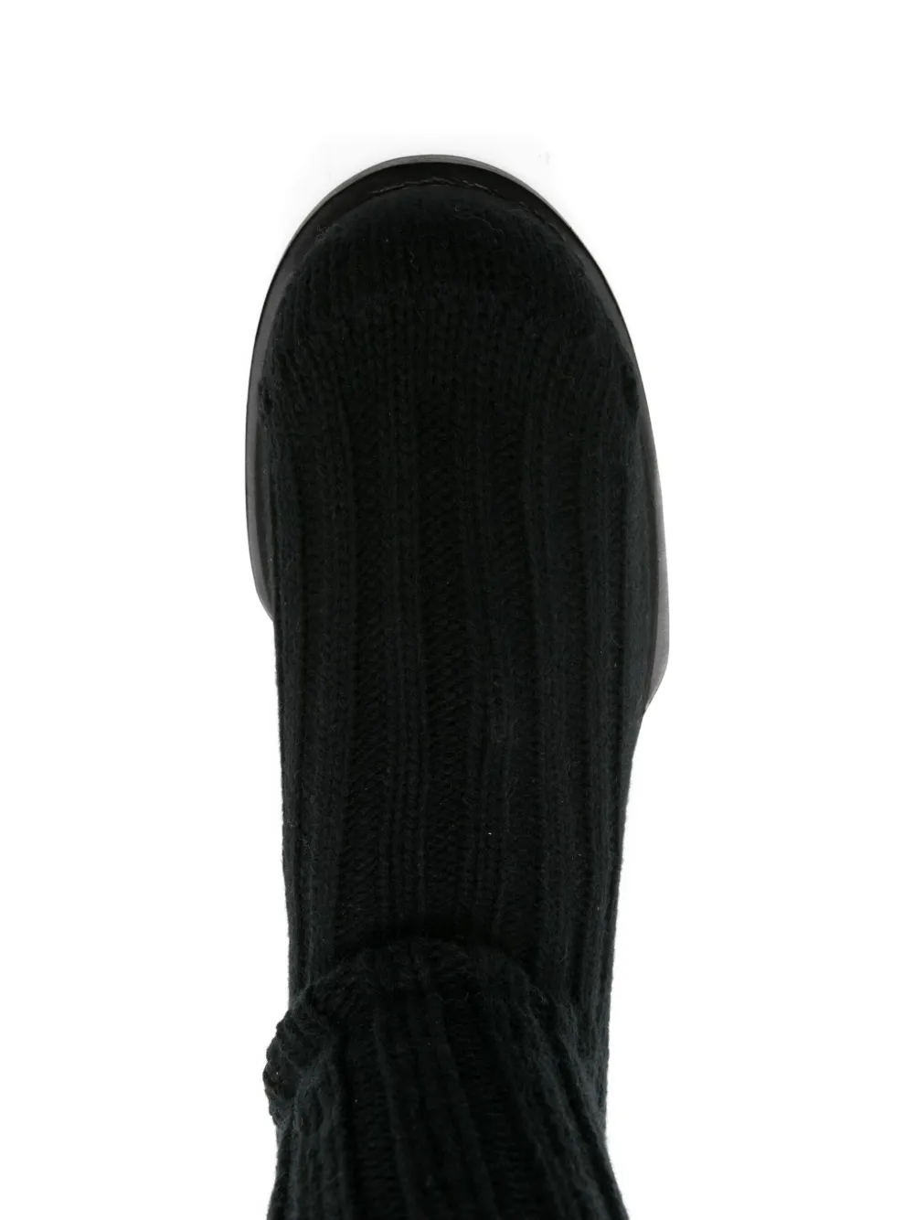 Egonlab Knit Boots In Black