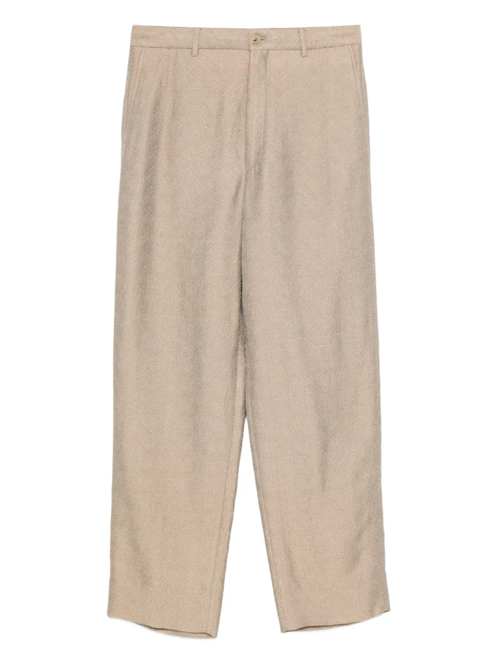 Giorgio Armani ジャカード パンツ - ゴールドトーン Giorgio Armani ジャカード パンツ - ゴールドトーン