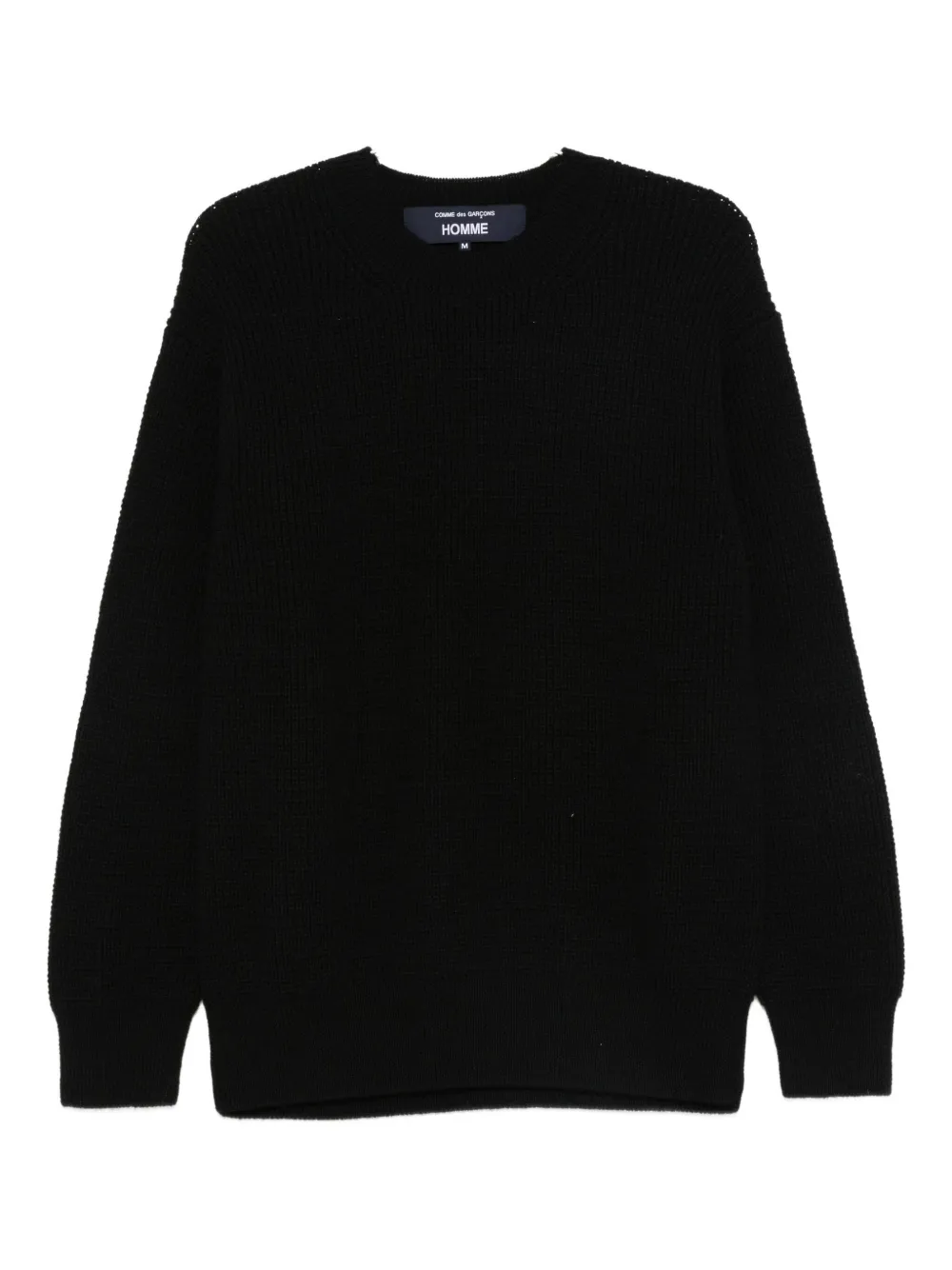 Comme des Garçons Homme Maglione in lana - Nero