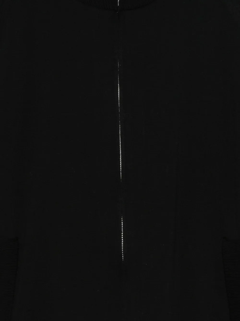Comme Des Garçons Homme Deux Wool Zip-up Sweater In Black