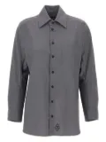 Seafarer patch-pocket button-down shirt - Grey