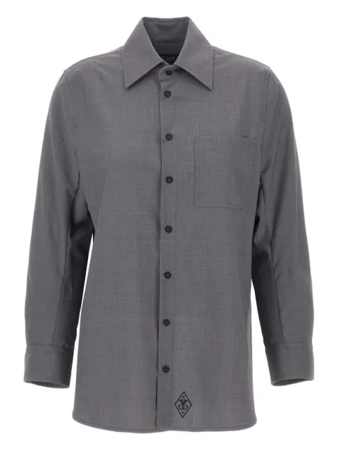 Seafarer patch-pocket button-down shirt