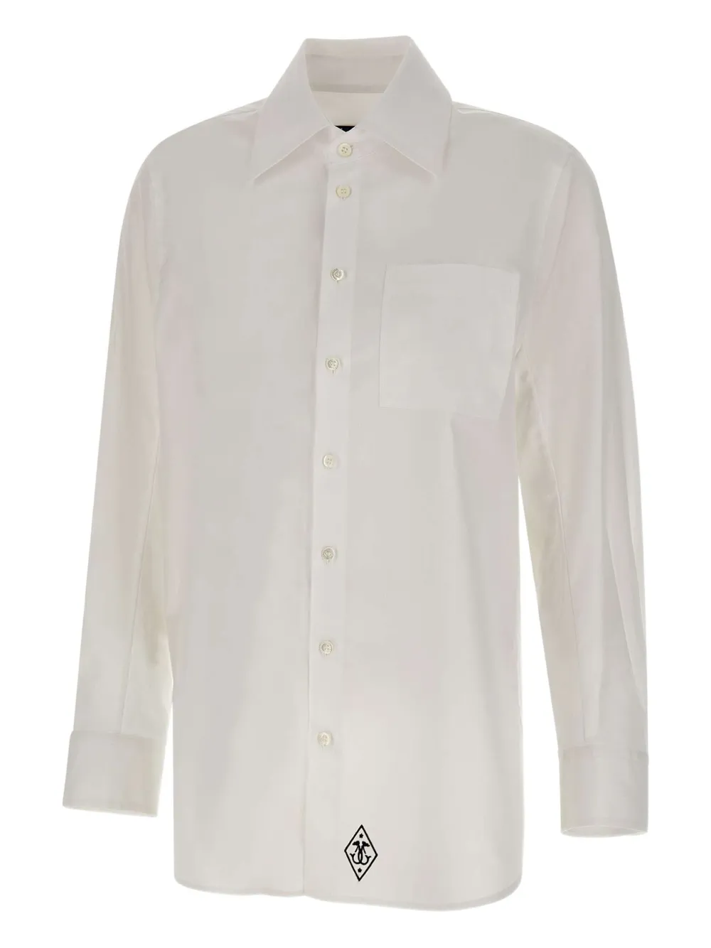 Seafarer Button-down Shirt In White
