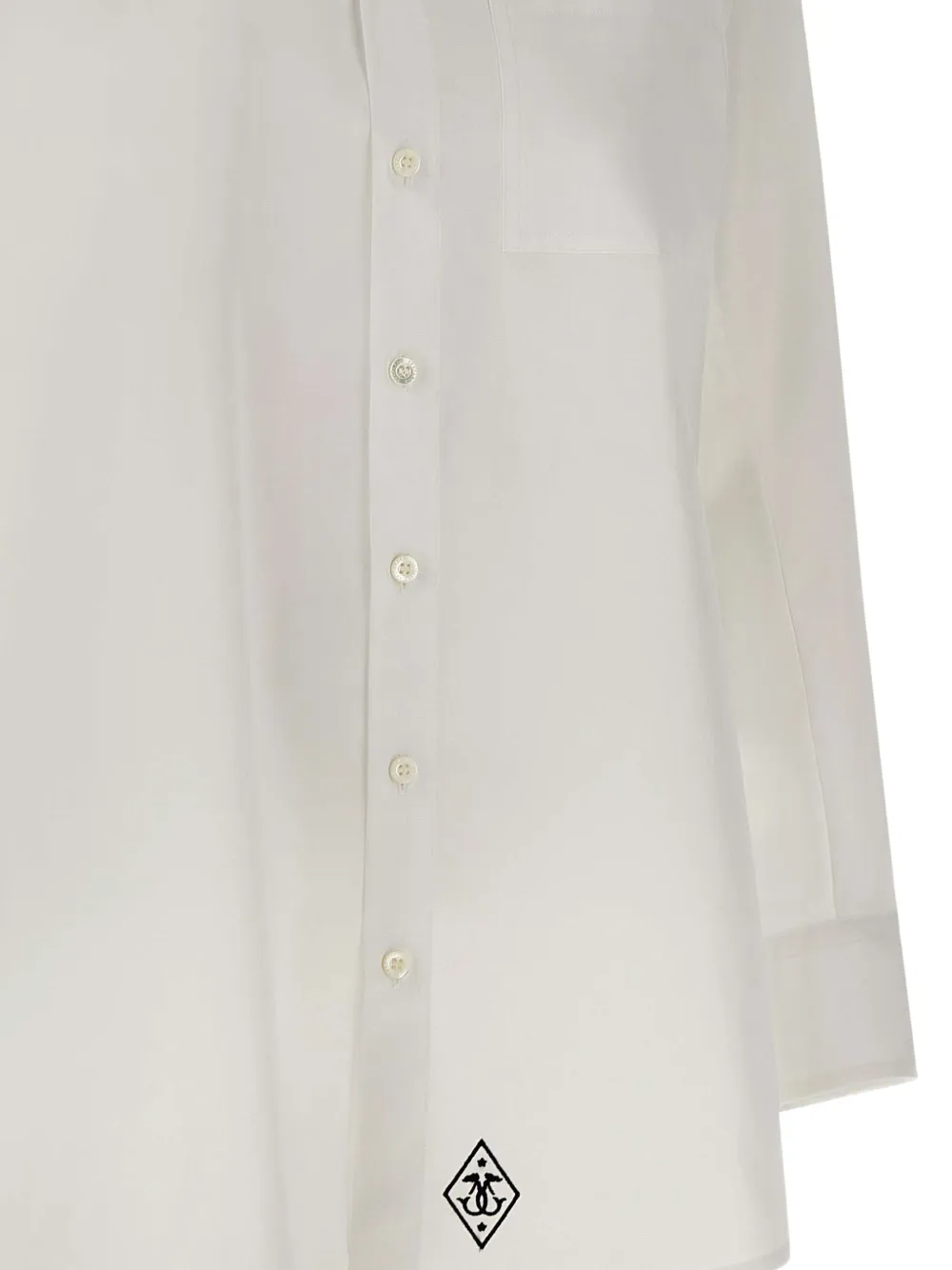 Seafarer Button-down Shirt In White