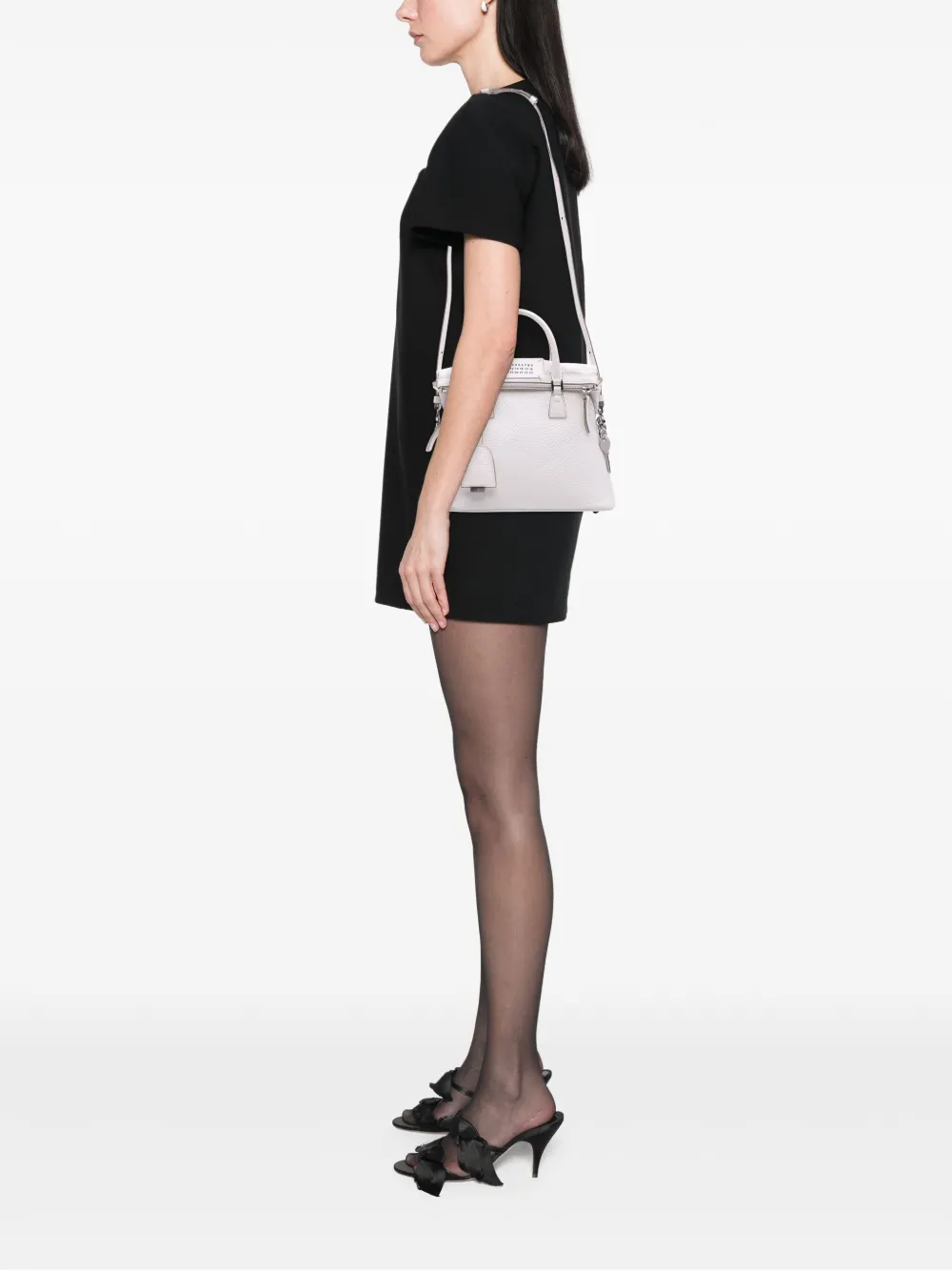 Maison Martin Margiela Pre-Owned 2016-2025 Mini Grained Leather 5ac Classique satchel | Pre-Owned | Image 2