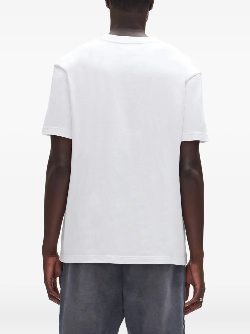 Purple Brand T-shirt met grafische print Wit