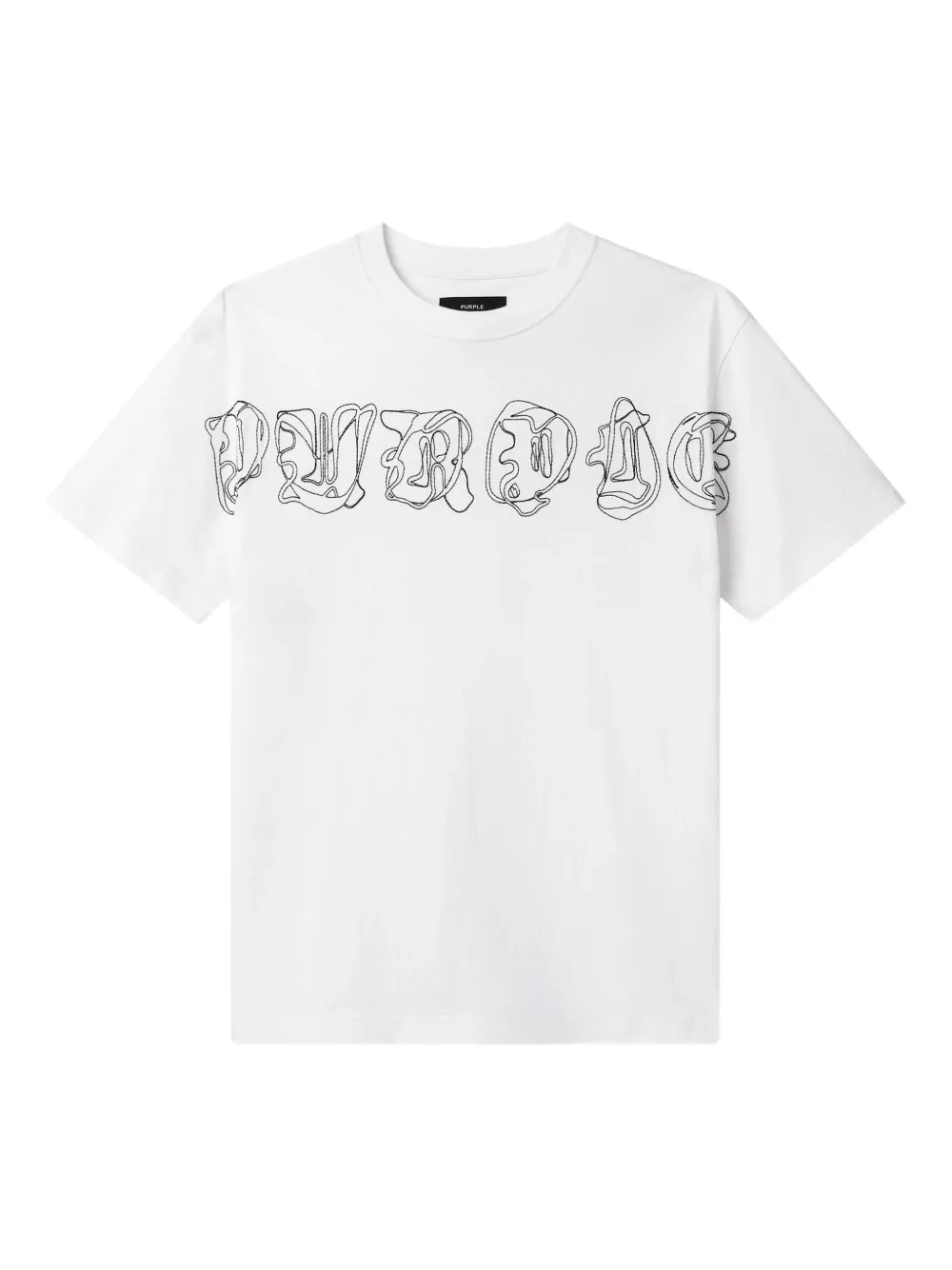 Purple Brand graphic-print t-shirt | White | Image 1