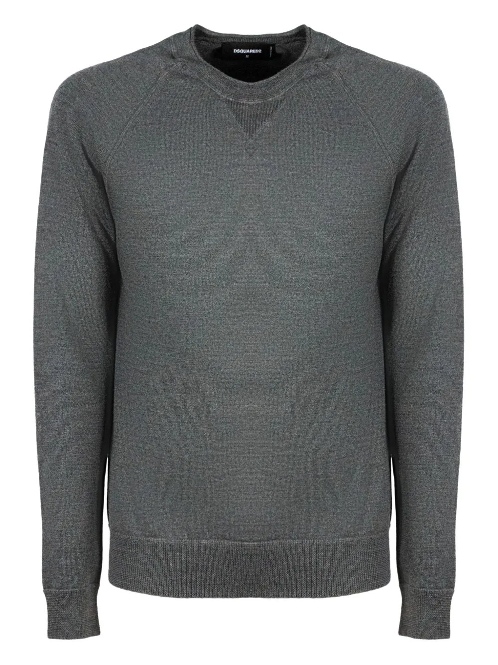 DSQUARED2 raglan crewneck sweater | Grey | Image 1