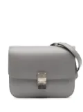 Celine Pre-Owned 2016 Medium Calfskin Classic Box crossbody bag - Grey