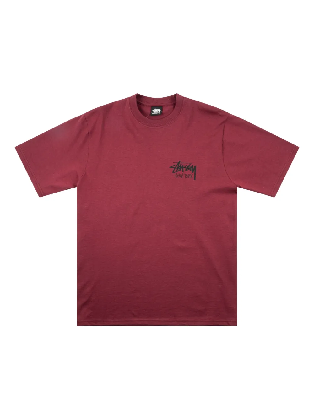 Stüssy New York logo-print T-shirt - レッド Stüssy New York logo-print T-shirt - レッド