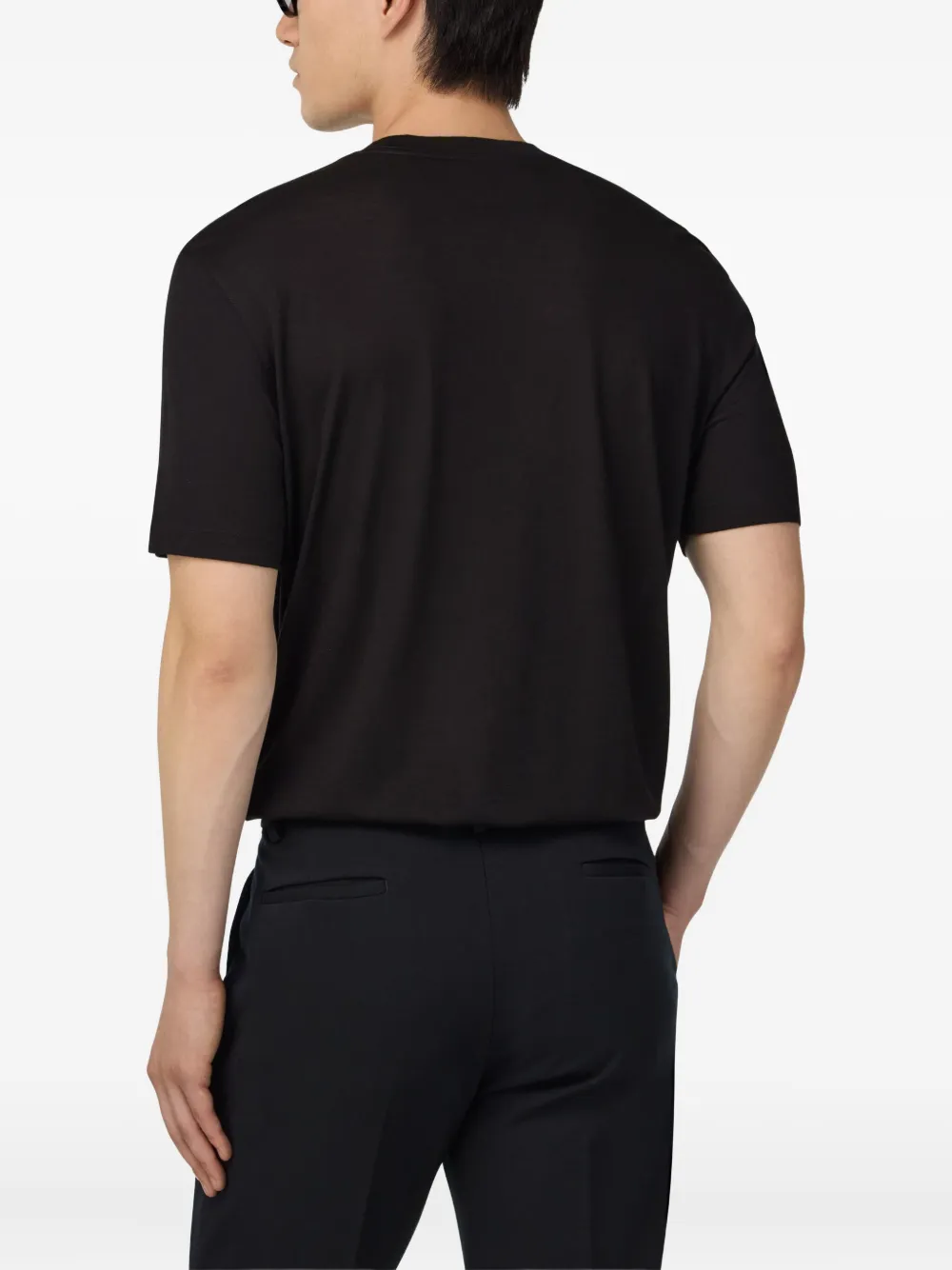 Boggi Milano Crew-neck T-shirt In Black