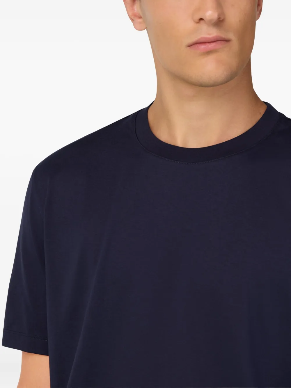 Boggi Milano Crew-neck T-shirt In Blue