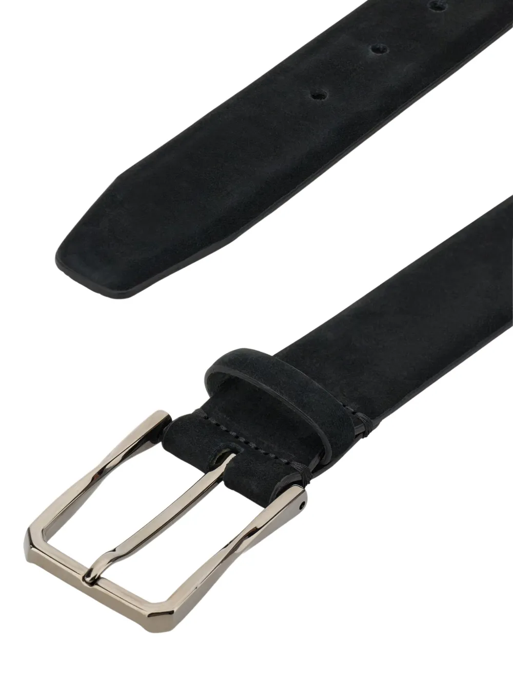 Boggi Milano square-buckle belt - Zwart