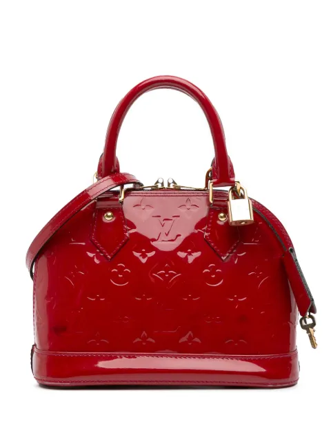 Louis Vuitton Pre-Owned 2013 Monogram Vernis Alma BB satchel