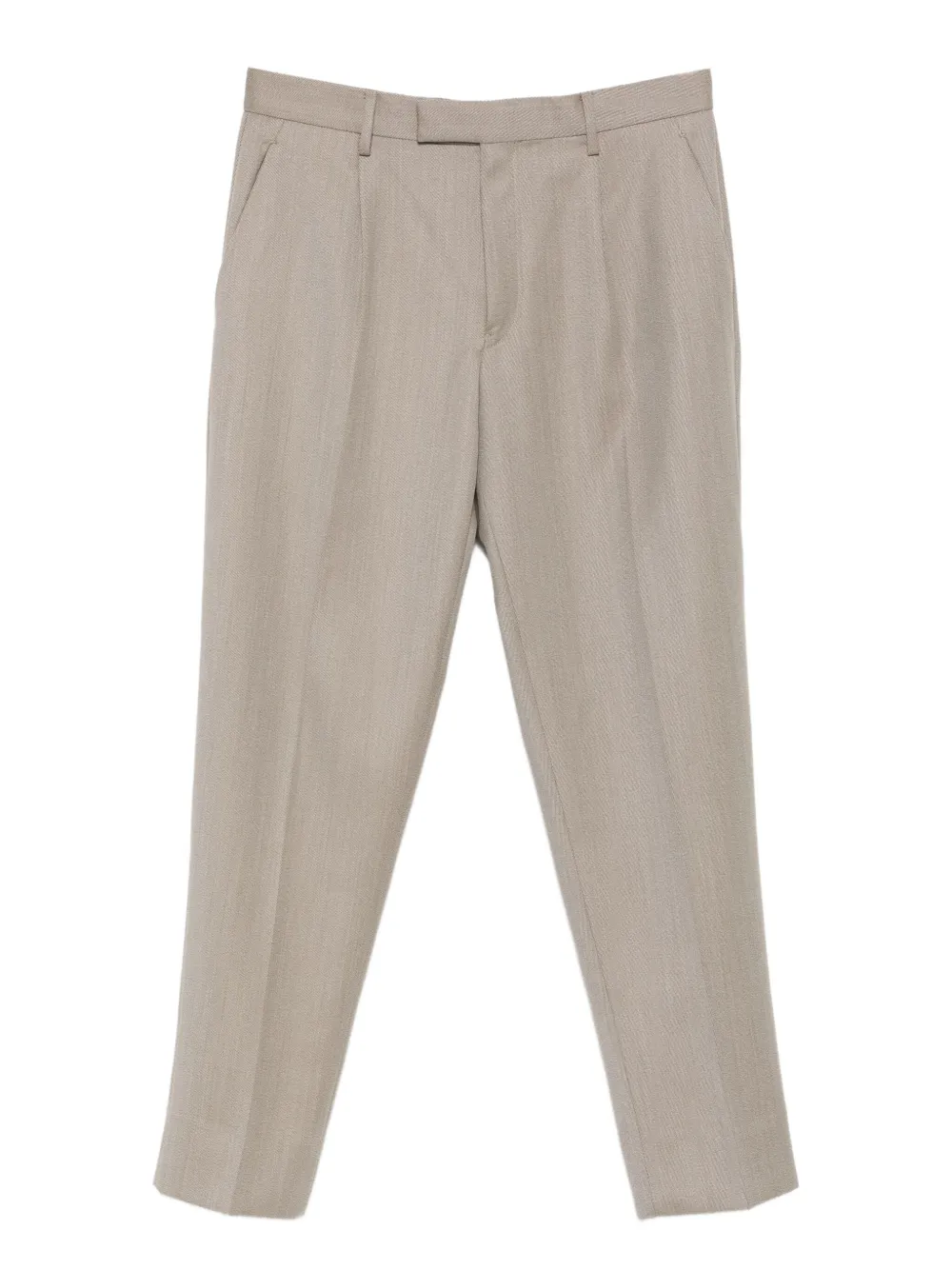 Zegna pleated-front trousers | Neutrals | Image 1