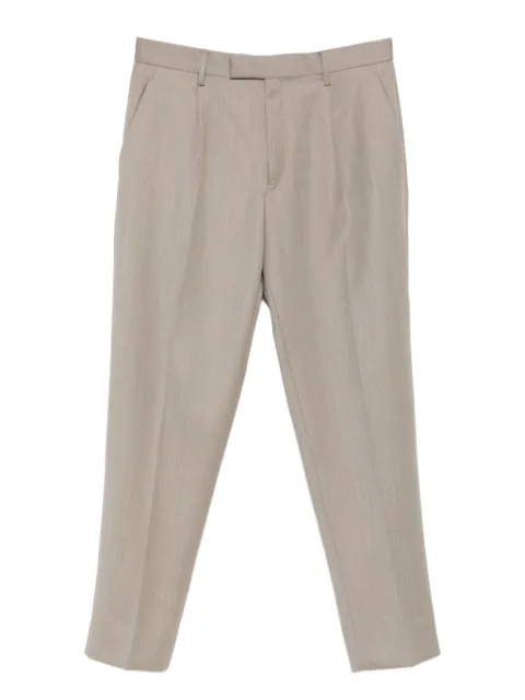 Zegna pleated-front trousers